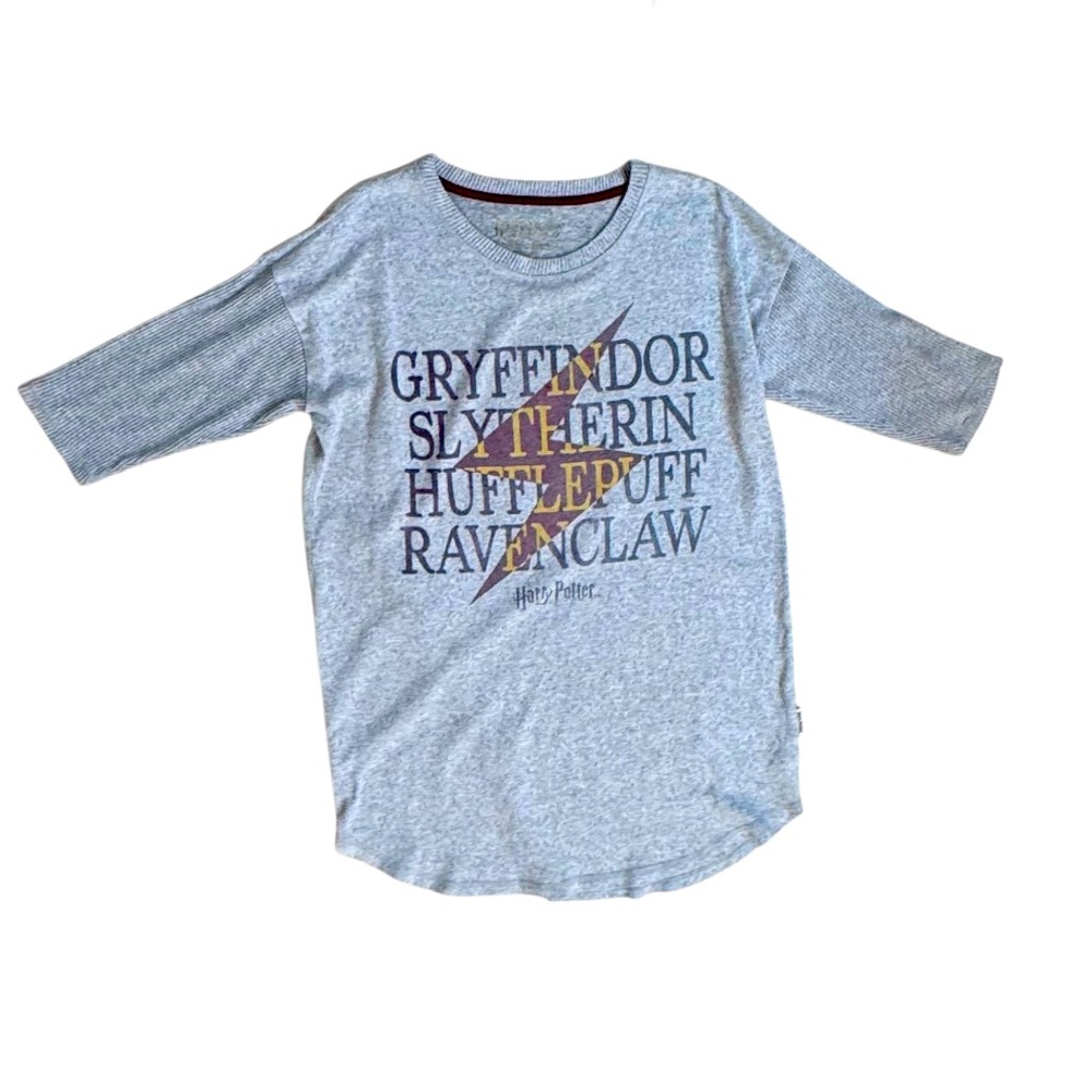HARRY POTTER LIGHTWEIGHT KNIT FLEECE nightgown women’s pj size LARGE